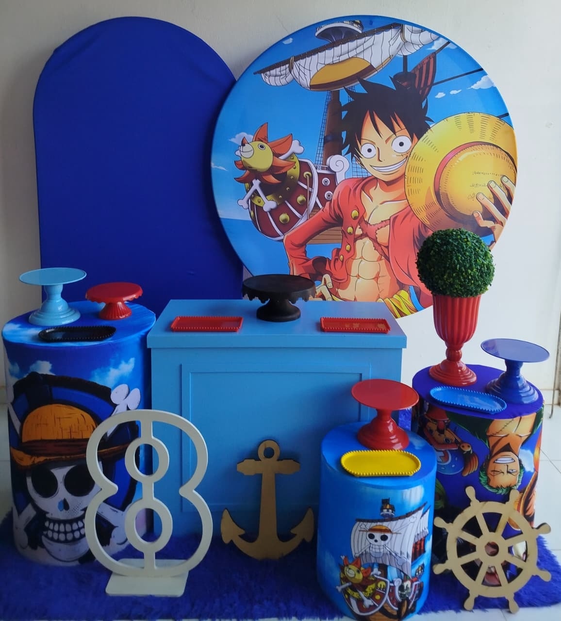223-Kit Ouro One Peace  - Cantinho da Lene , pegue e monte sua festa!