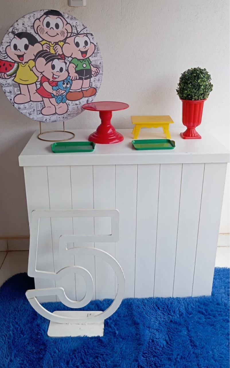 32-Mine Kit A Turma da Mônica  - Cantinho da Lene , pegue e monte sua festa!