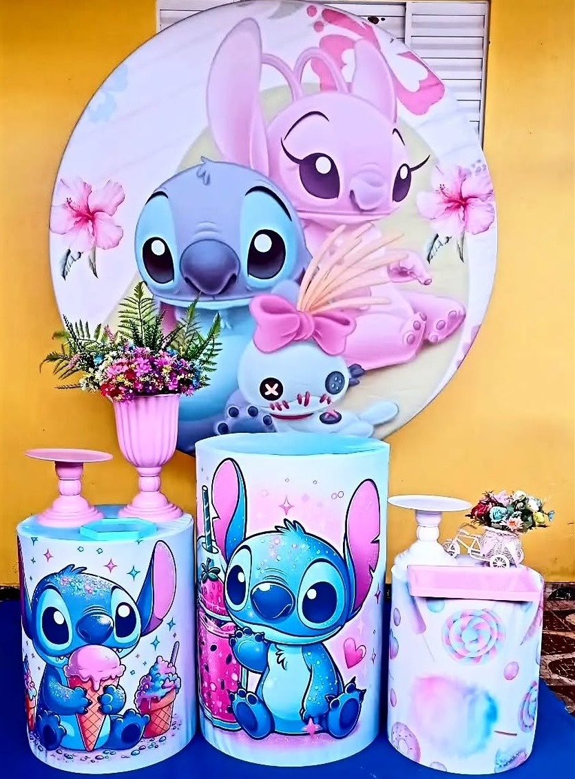 236-Kit Bronze Stitch Casal Flores - Cantinho da Lene , pegue e monte sua festa!