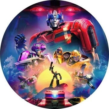 Painel Transformers  - Cantinho da Lene , pegue e monte sua festa!