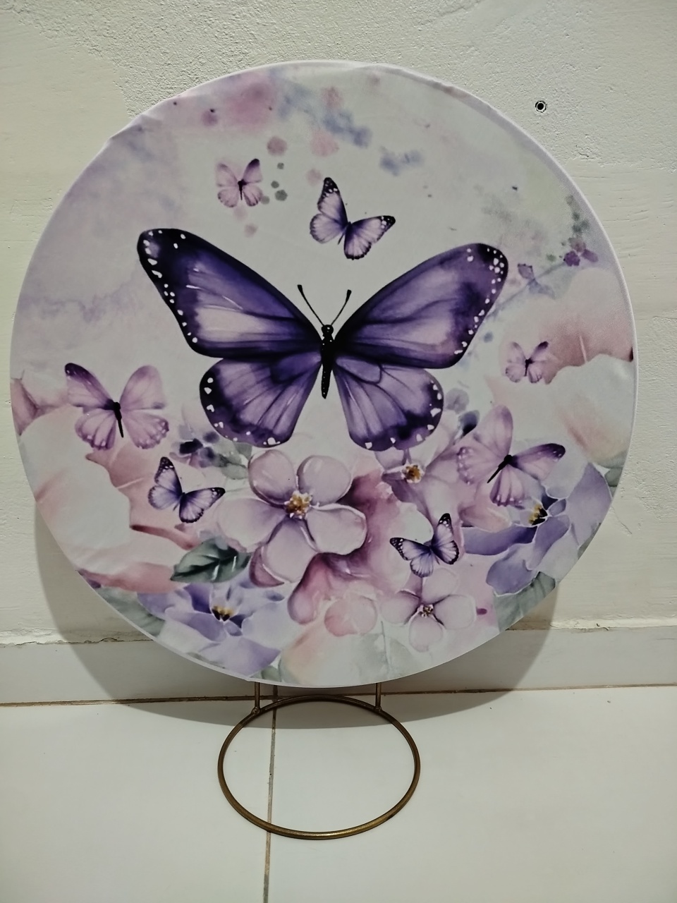 Mine Painel Borboleta Lilás  - Cantinho da Lene , pegue e monte sua festa!