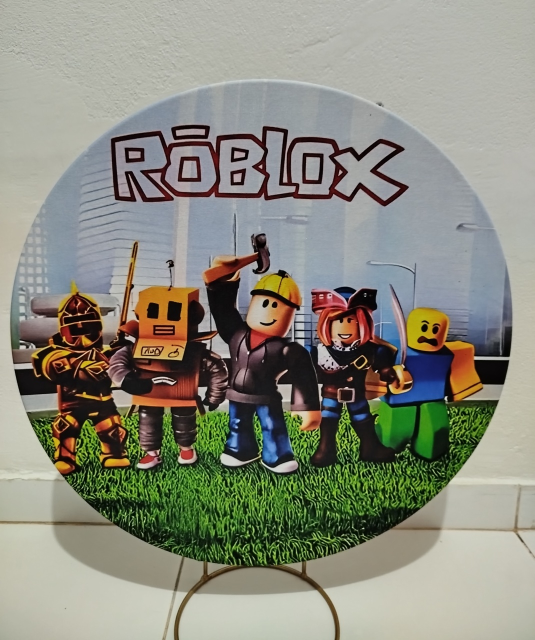 Mine Painel Roblox  - Cantinho da Lene , pegue e monte sua festa!