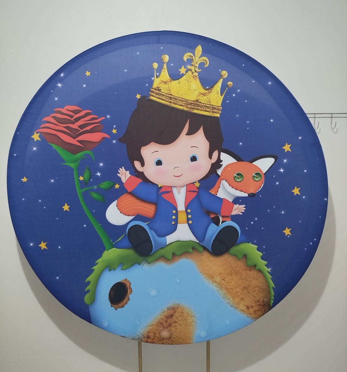 Painel Redondo Pequeno Príncipe  - Cantinho da Lene , pegue e monte sua festa!