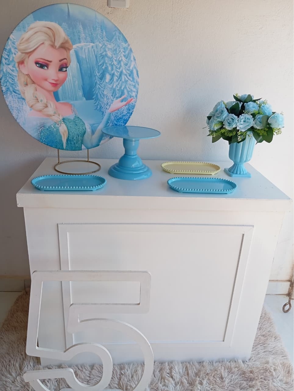 49-Mine Kit Frozen  - Cantinho da Lene , pegue e monte sua festa!