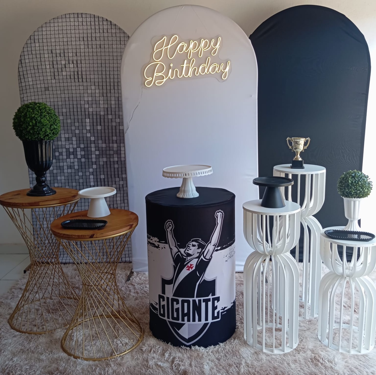 Kit Composição Vasco - Cantinho da Lene , pegue e monte sua festa!