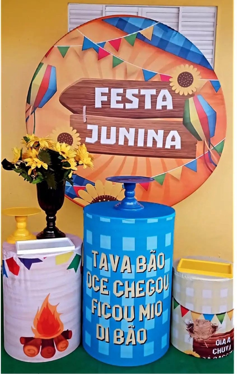 7-Kit Bronze Festa Junina  - Cantinho da Lene , pegue e monte sua festa!