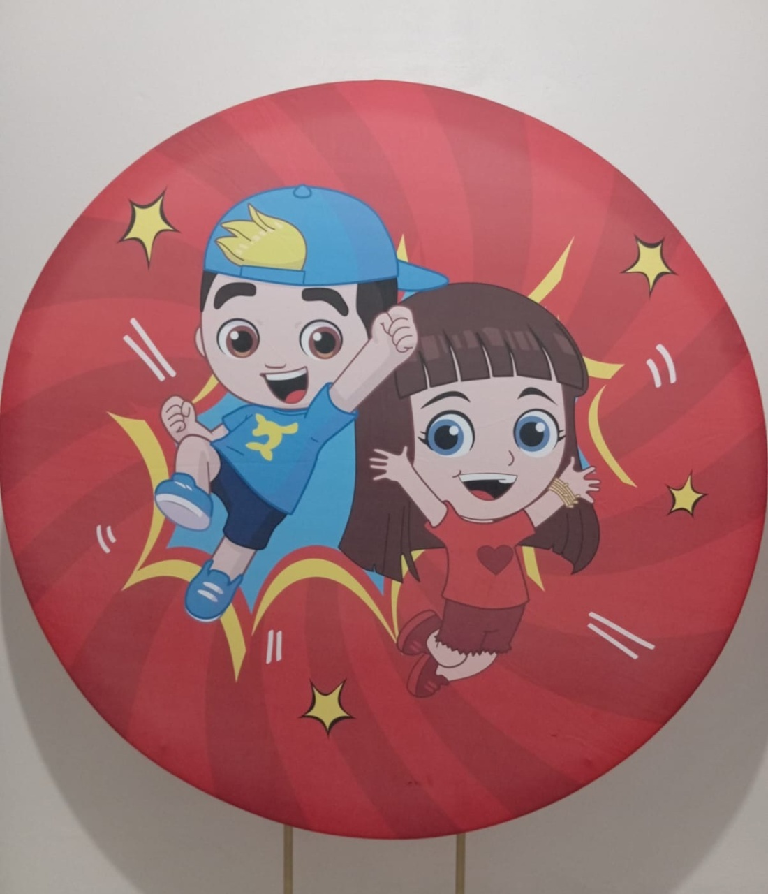 Painel Redondo Felipe Neto - Cantinho da Lene , pegue e monte sua festa!