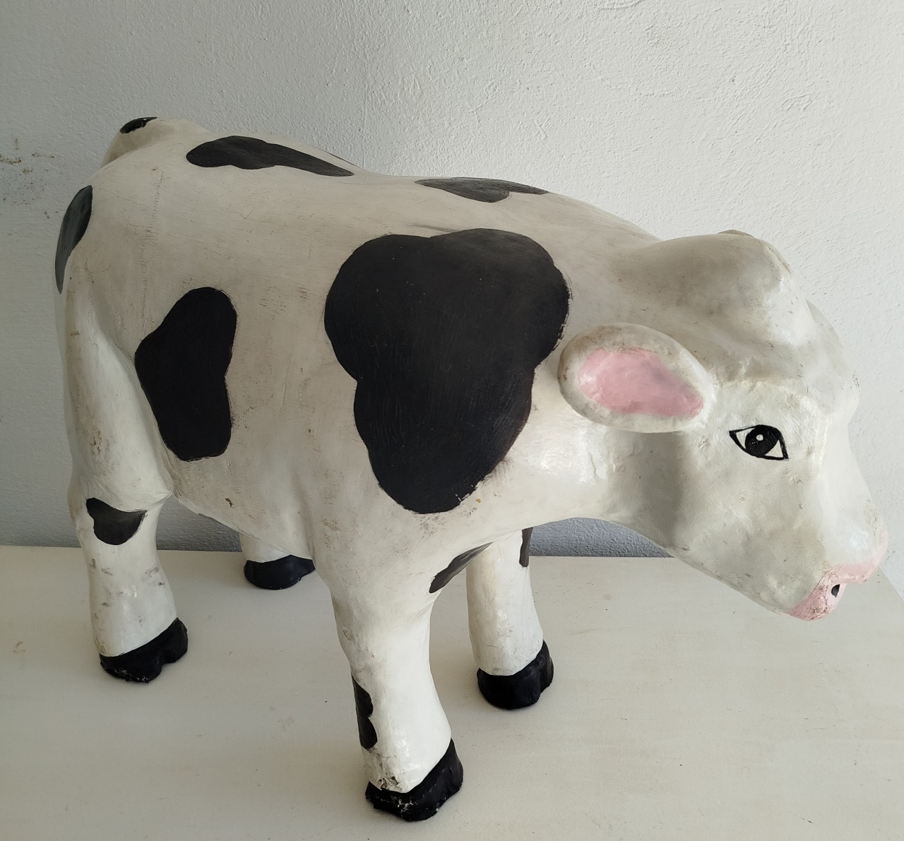 Escultura Vaca 3D - Cantinho da Lene , pegue e monte sua festa!