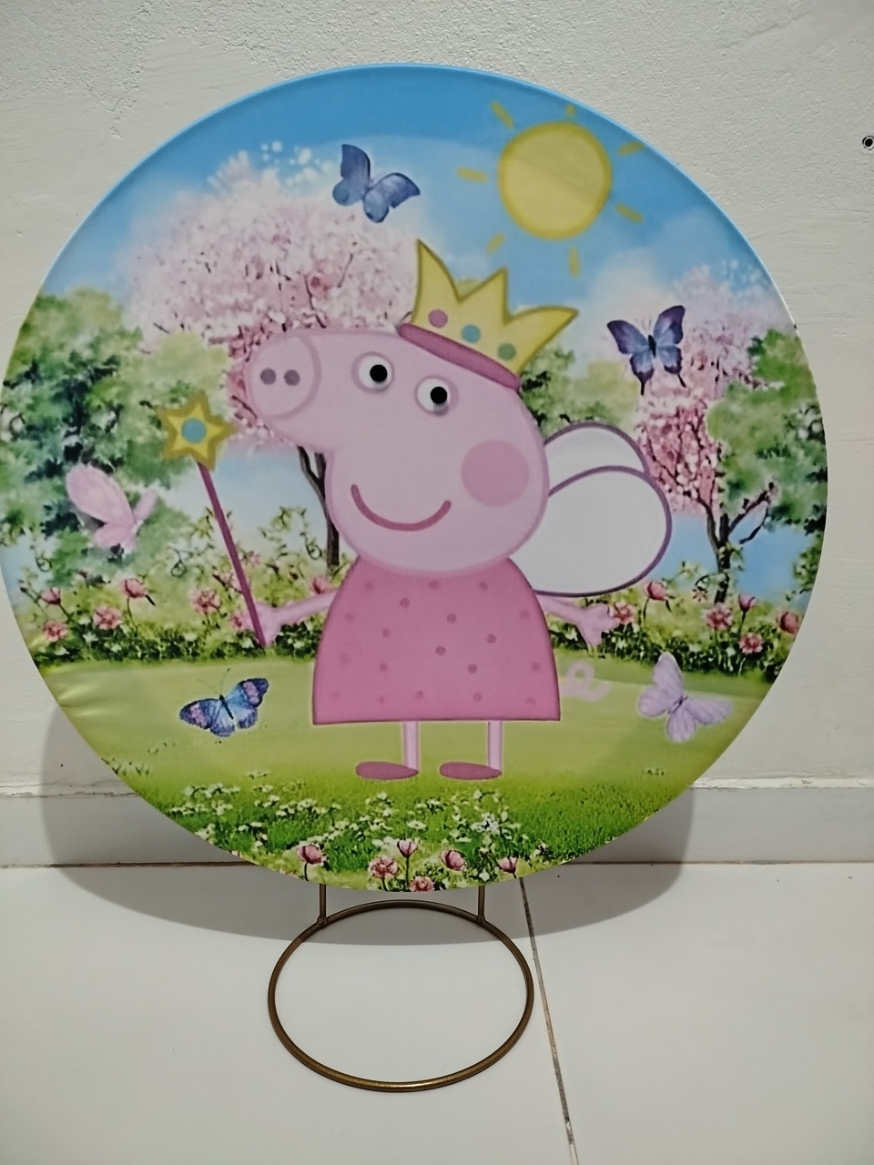 Mine Painel Peppa Pig - Cantinho da Lene , pegue e monte sua festa!