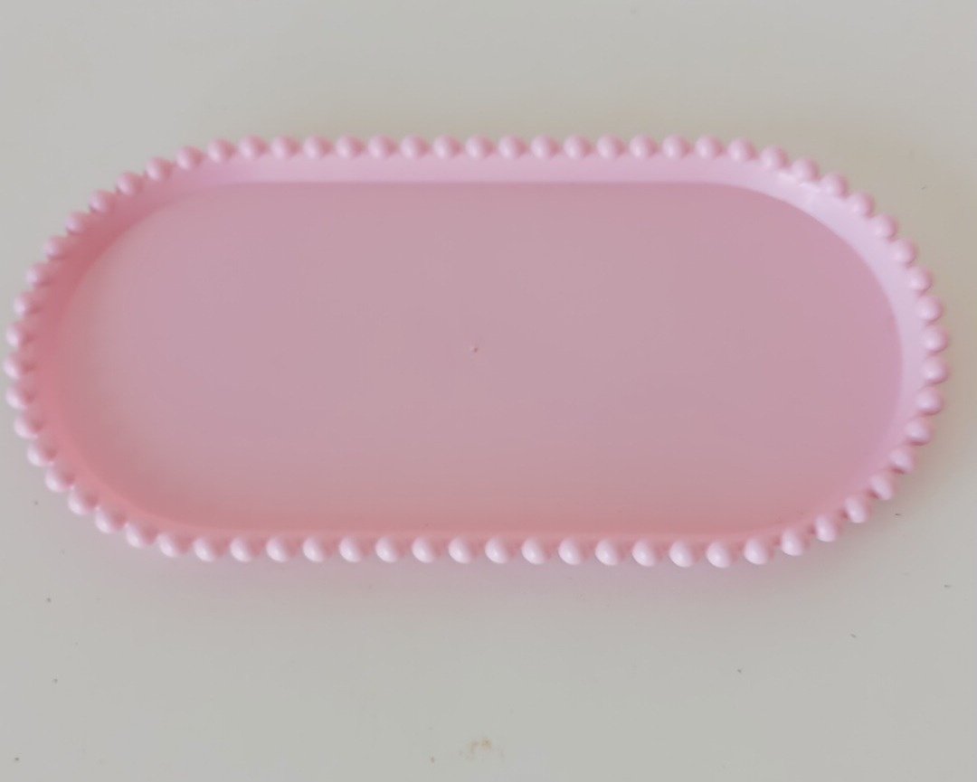 Bandeja de Bolinha Rosa Bb - Cantinho da Lene , pegue e monte sua festa!