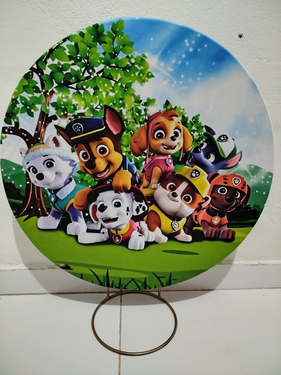 Mine Painel Patrulha Canina  - Cantinho da Lene , pegue e monte sua festa!