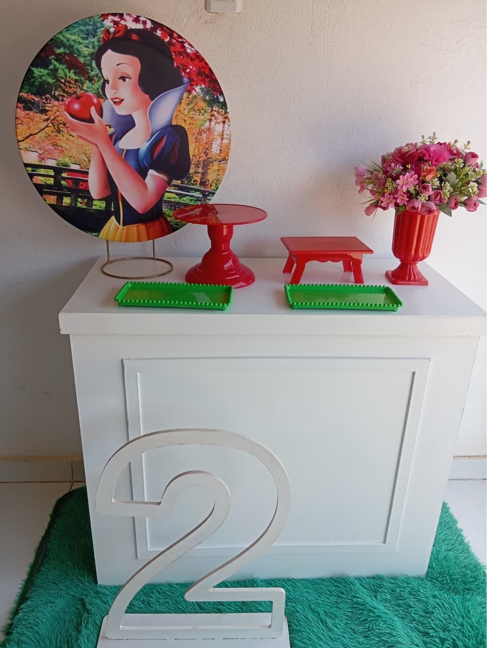 68-Mine Kit Branca de Neve - Cantinho da Lene , pegue e monte sua festa!