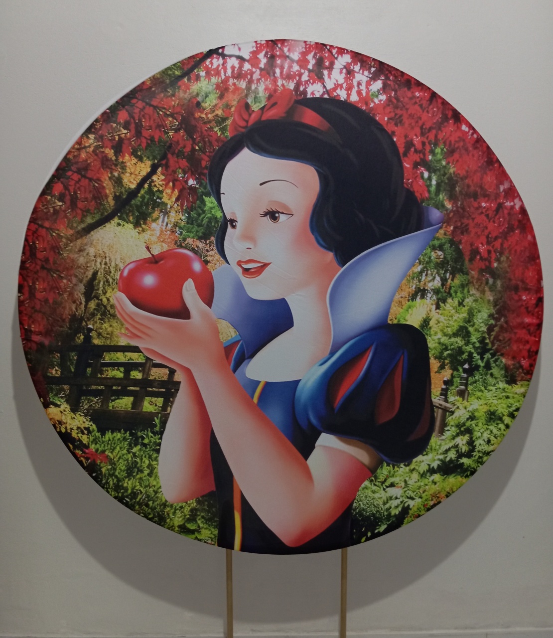 Painel Branca de Neve  - Cantinho da Lene , pegue e monte sua festa!