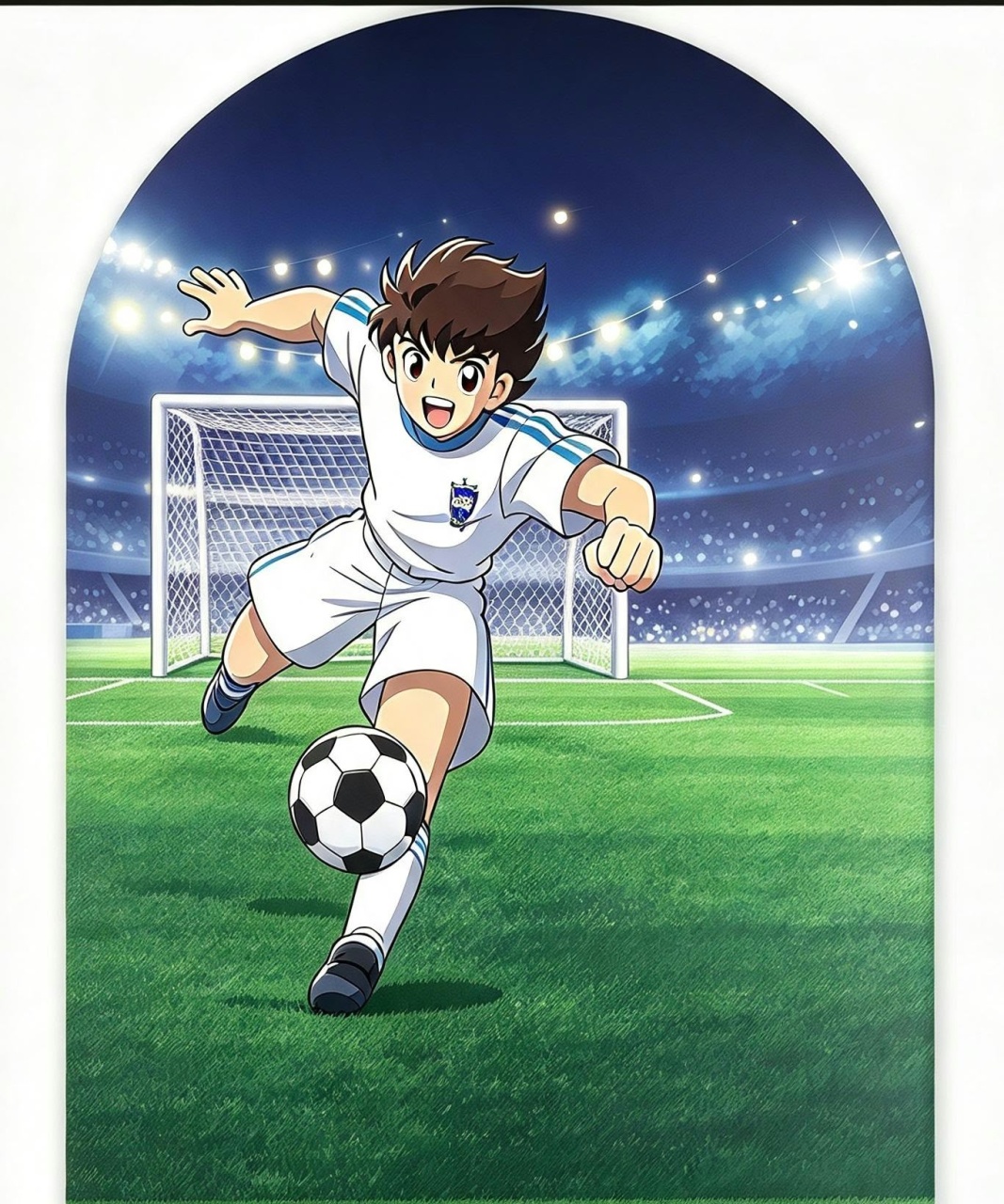Kit Prata Capitão Tsubasa - Cantinho da Lene , pegue e monte sua festa!