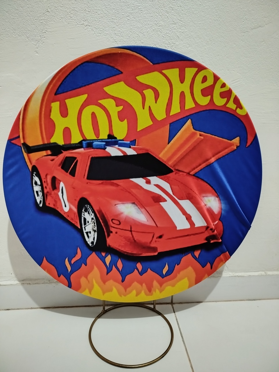 Mine Painel Hot Wheels - Cantinho da Lene , pegue e monte sua festa!