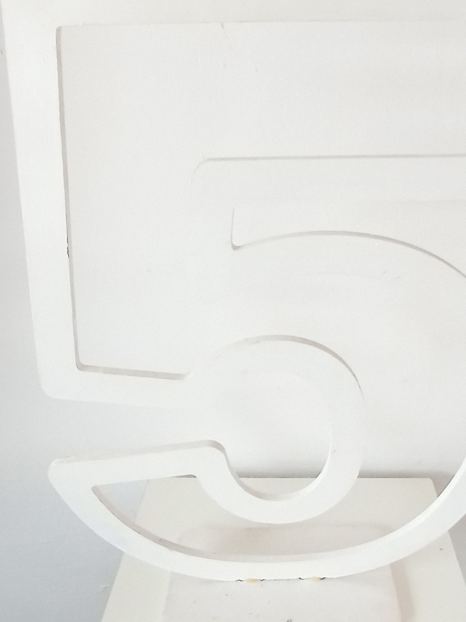 Número 5 Mdf - Cantinho da Lene , pegue e monte sua festa!