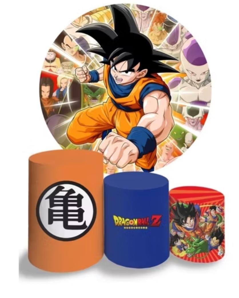 Kit Bronze Drangon Ball Z  - Cantinho da Lene , pegue e monte sua festa!