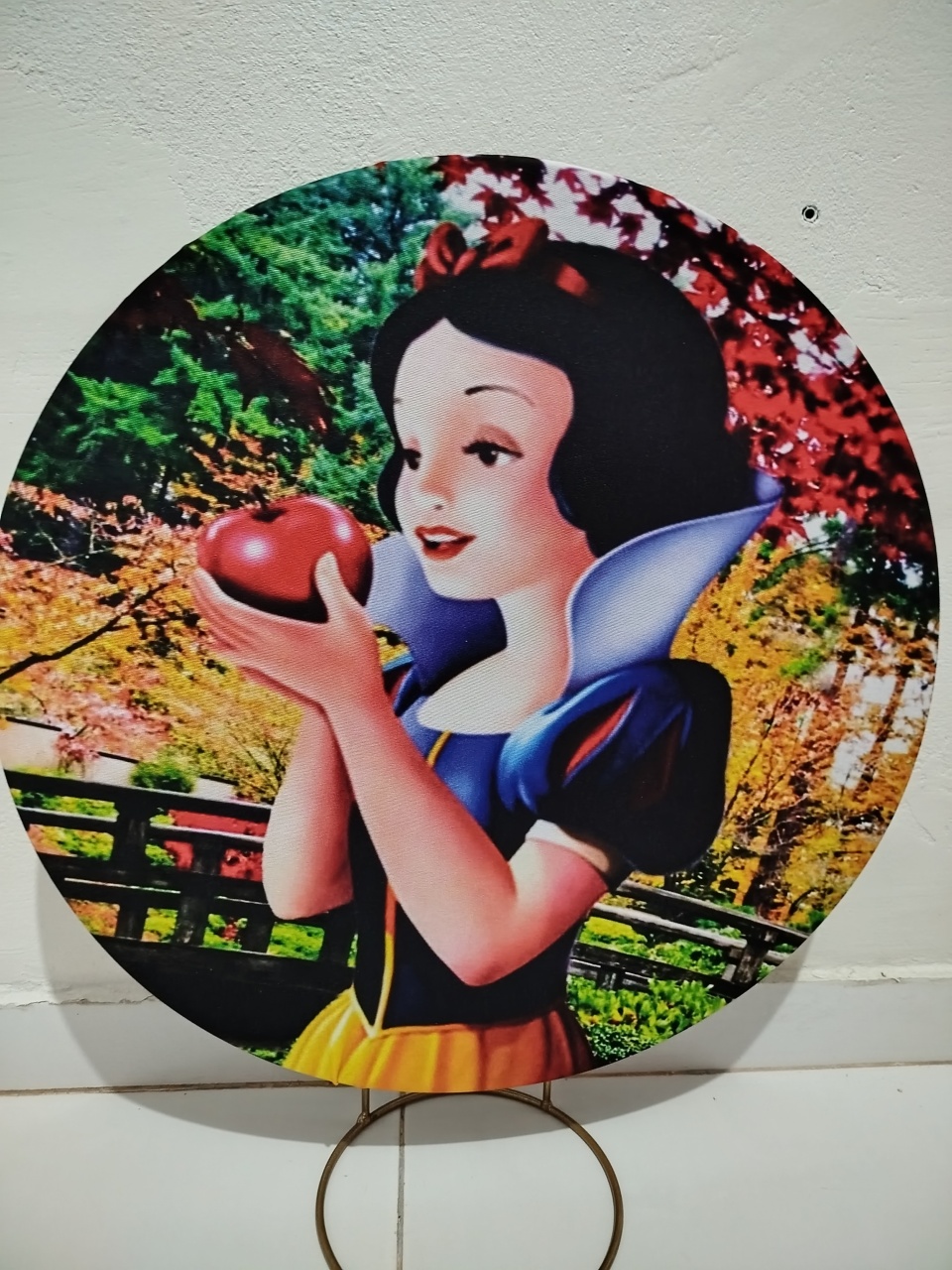 Mine Painel Branca de Neve - Cantinho da Lene , pegue e monte sua festa!