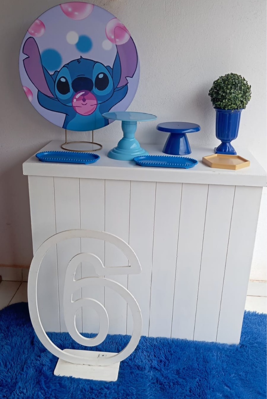 17-Mine Kit Stitch Com Chiclete  - Cantinho da Lene , pegue e monte sua festa!