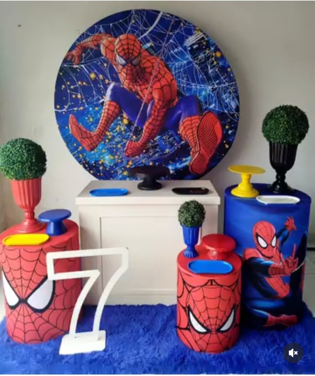 234-Kit Prata Homem Aranha  - Cantinho da Lene , pegue e monte sua festa!