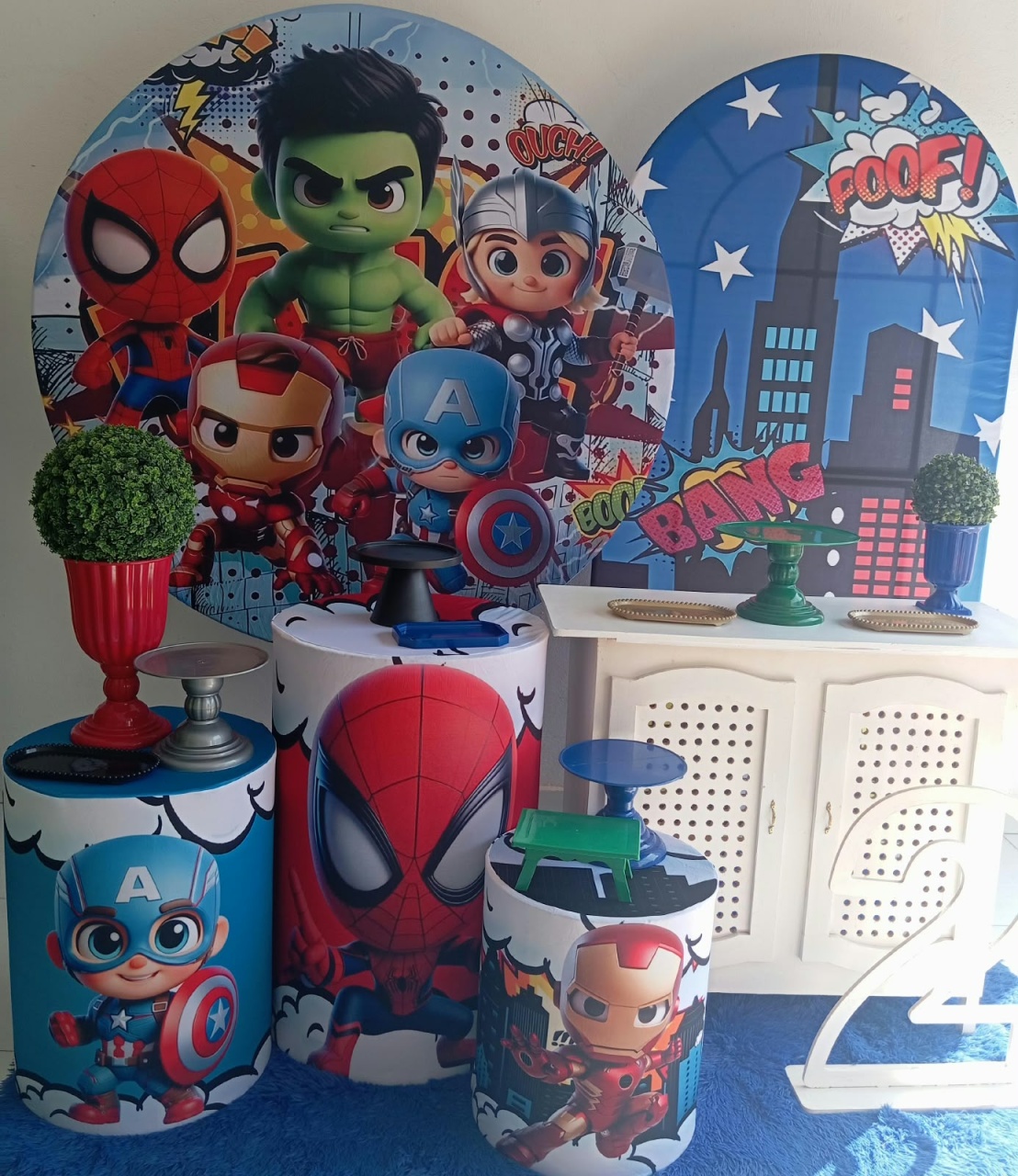 Kit Ouro Vingadores Baby - Cantinho da Lene , pegue e monte sua festa!