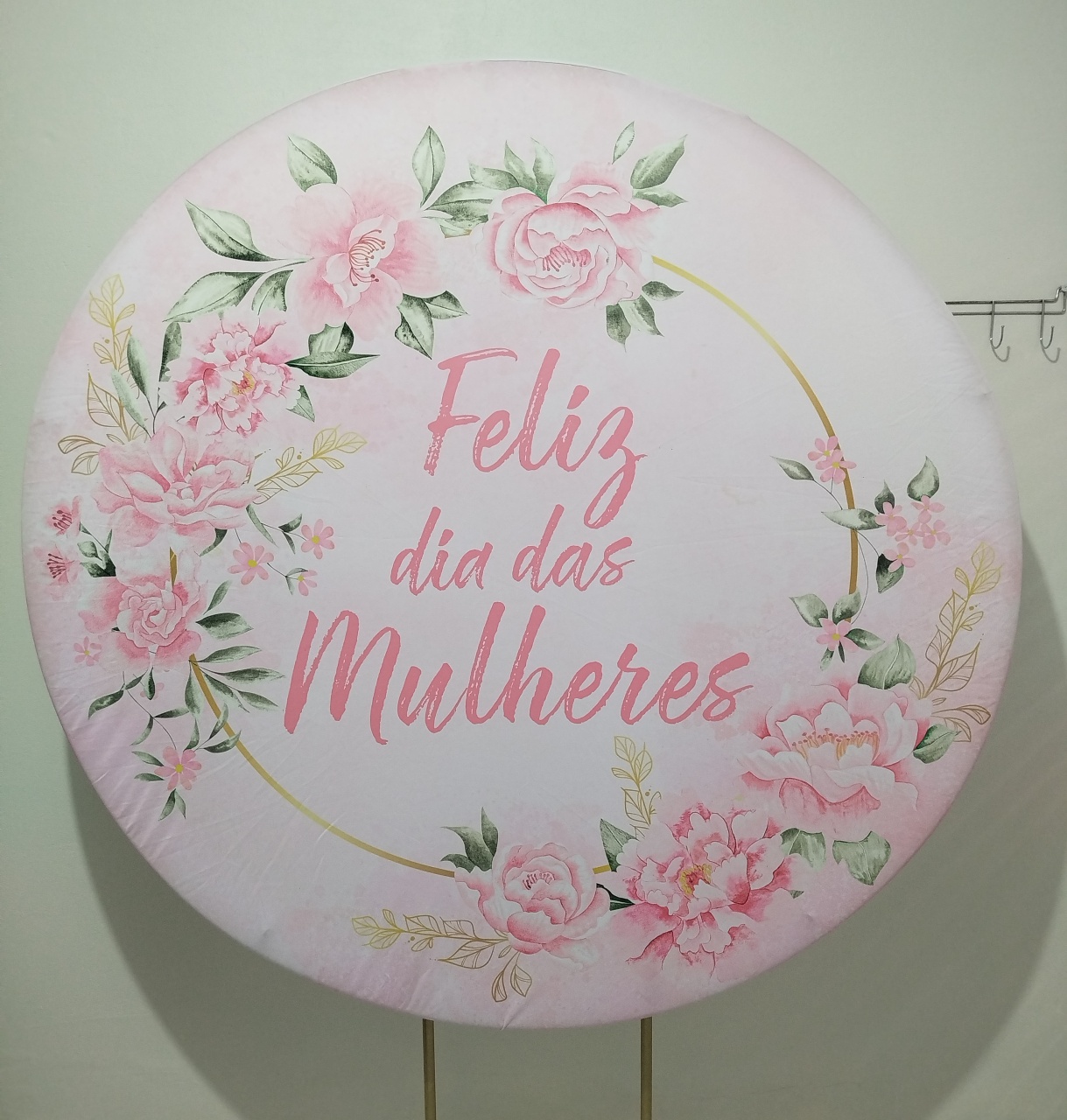 Painel Redondo Dia das Mães 5 - Cantinho da Lene , pegue e monte sua festa!