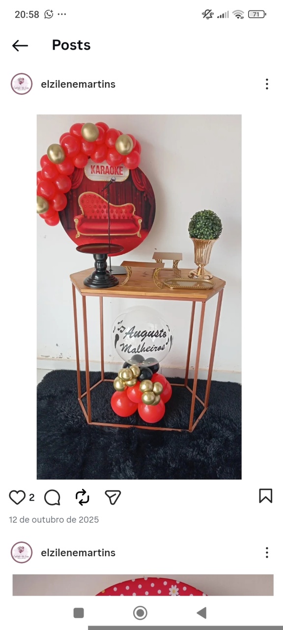 Mine Kit Karaokê  - Cantinho da Lene , pegue e monte sua festa!