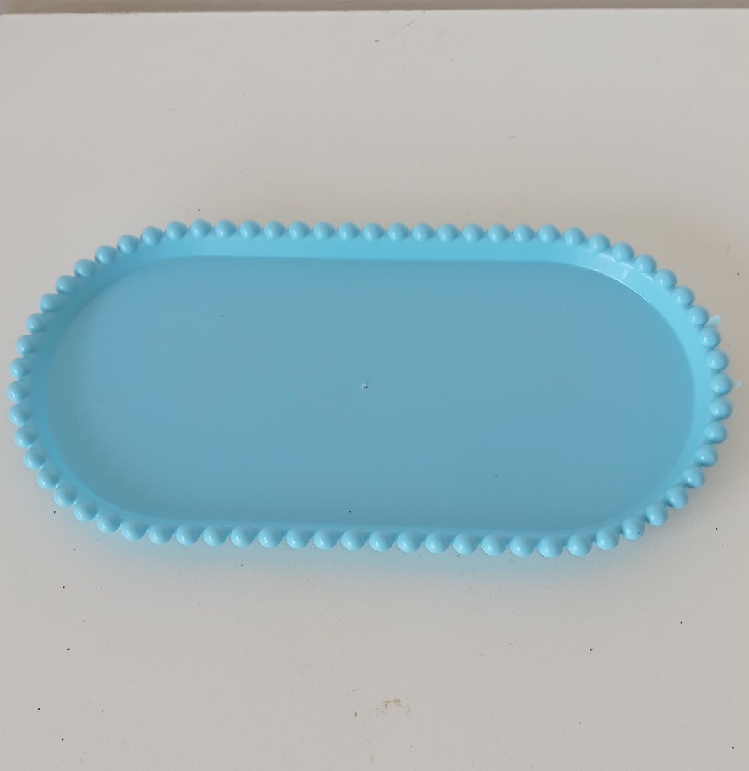 Badeja de Bolinhas Azul - Cantinho da Lene , pegue e monte sua festa!
