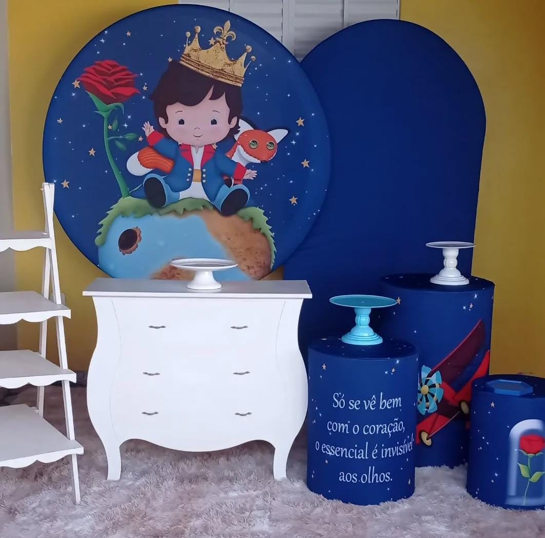 13-Kit Ouro Pequeno Príncipe  - Cantinho da Lene , pegue e monte sua festa!
