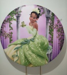 Painel Redondo Princesa E Sapo - imagem 2