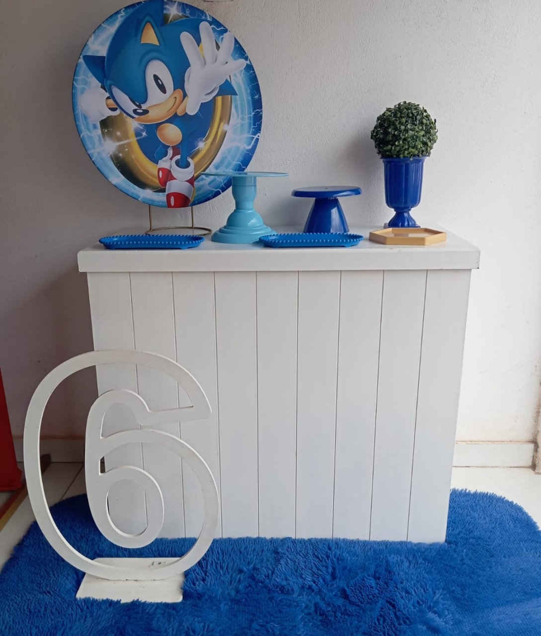 16-Mine Kit Sonic - Cantinho da Lene , pegue e monte sua festa!