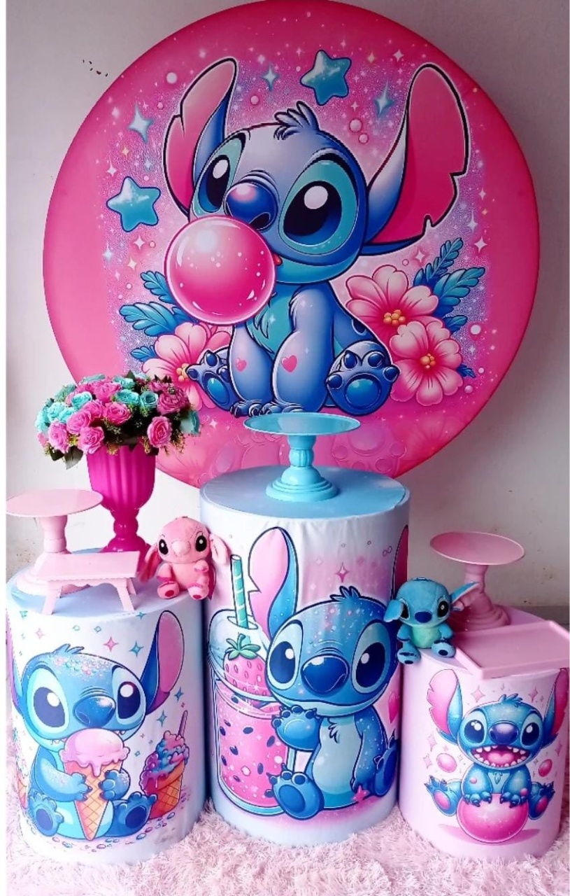163-Kit Bronze Stitch Com Chiclete  - Cantinho da Lene , pegue e monte sua festa!