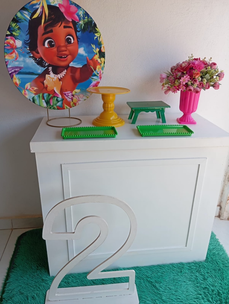 84-Mine Kit Moana Baby - Cantinho da Lene , pegue e monte sua festa!