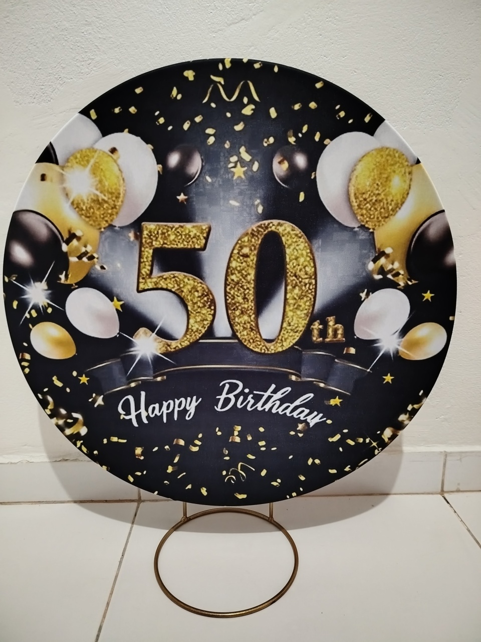 Mine Painel 50 Anos - Cantinho da Lene , pegue e monte sua festa!