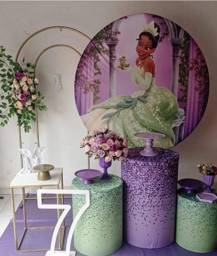 Kit Prata A Princesa E O Sapo - Cantinho da Lene , pegue e monte sua festa!