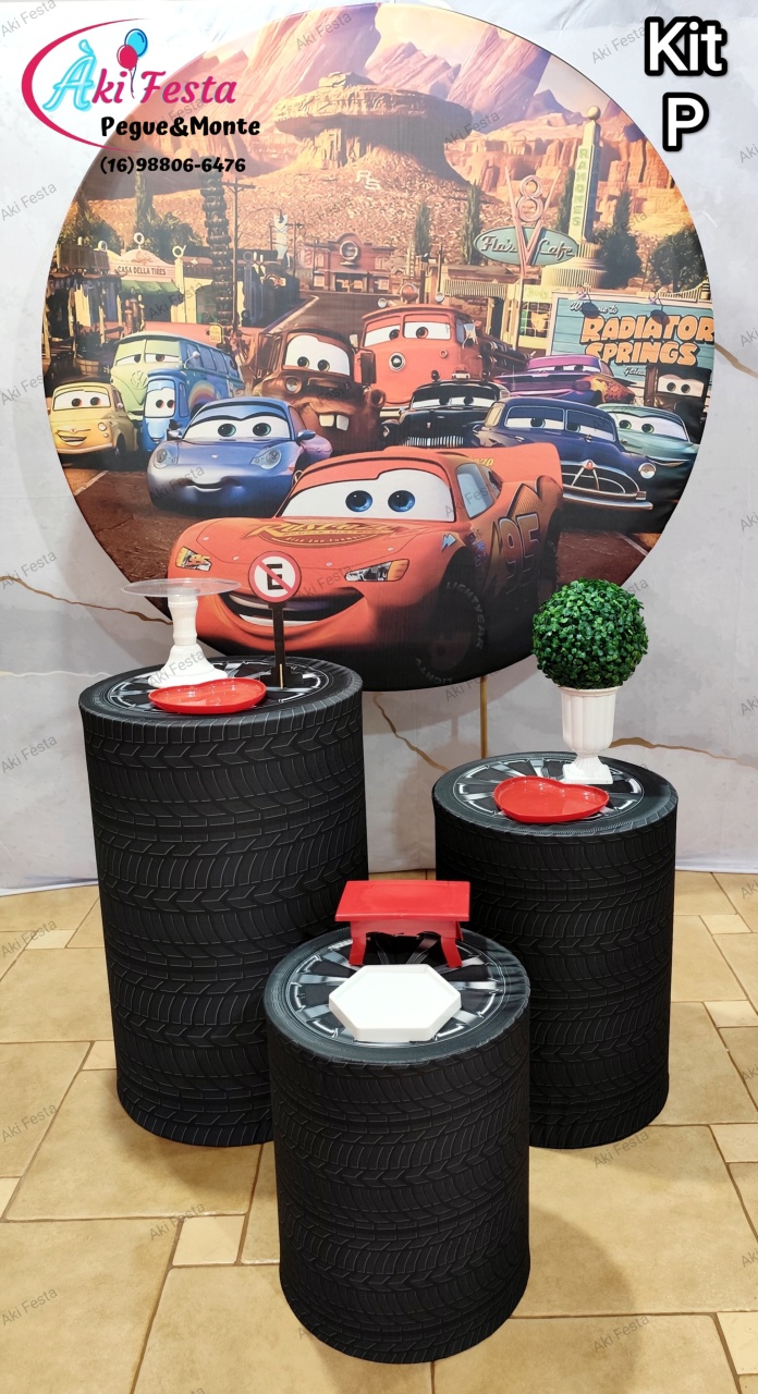 Kit P Bronze Carros  - Aki Festa Pegue &Monte 
