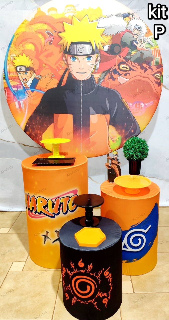 Kit P Bronze Naruto - Aki Festa Pegue &Monte 