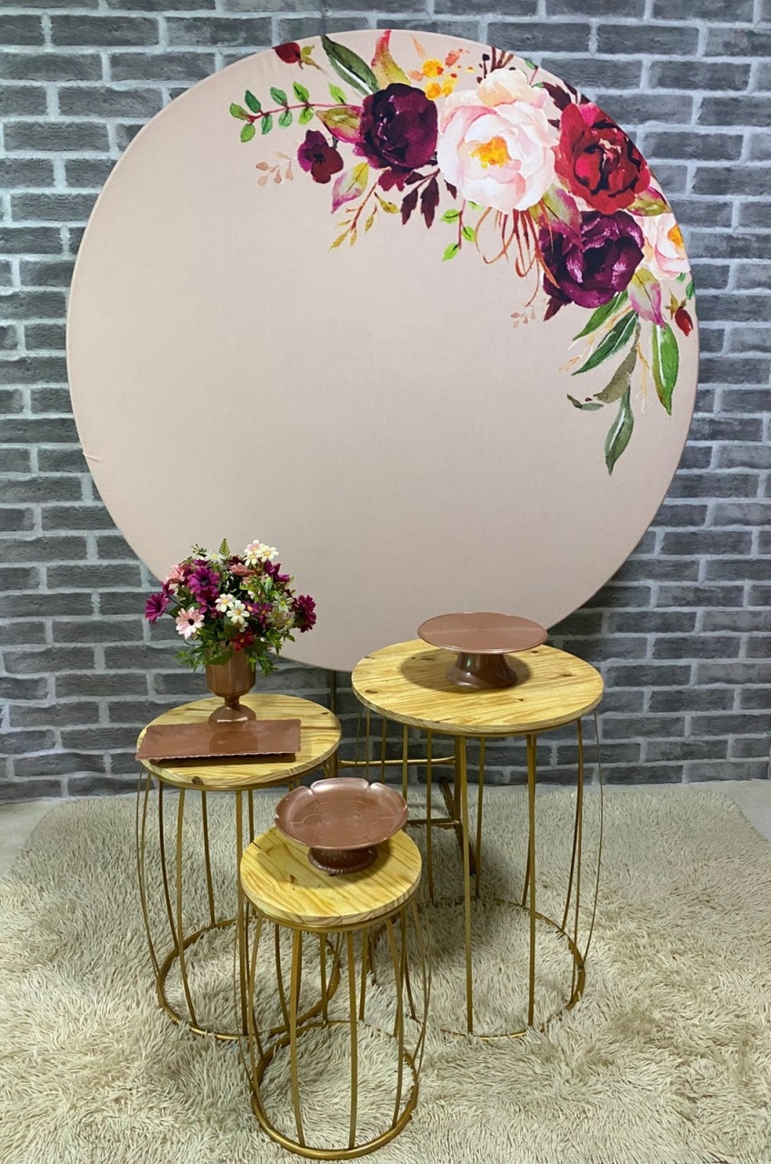 Floral Marsala+Garden - MadriPegueMonte