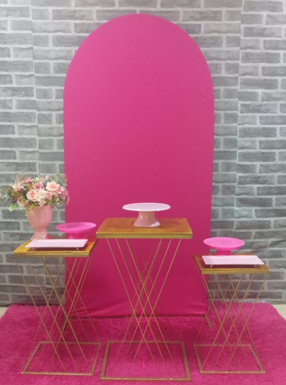 Rosa Pink +Pinus - MadriPegueMonte