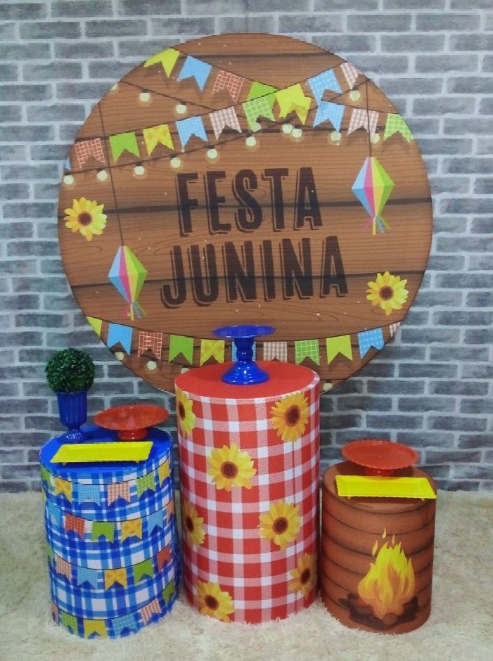 Festa Junina Bandeiras - MadriPegueMonte