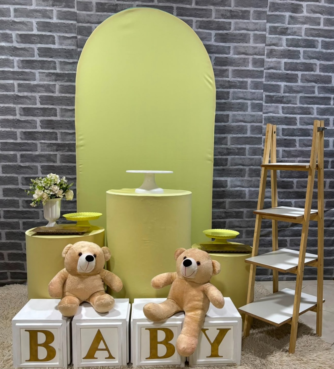 Amarelo Candy+Escada - MadriPegueMonte