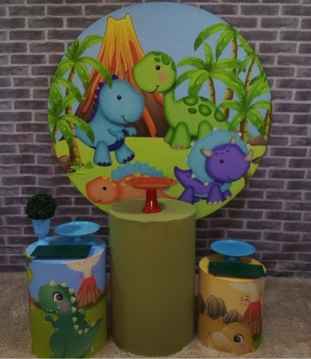 Dino Baby Verde - MadriPegueMonte