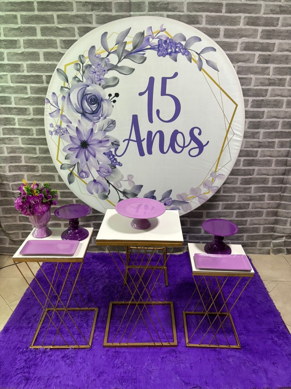 15 Anos - Lilás - MadriPegueMonte