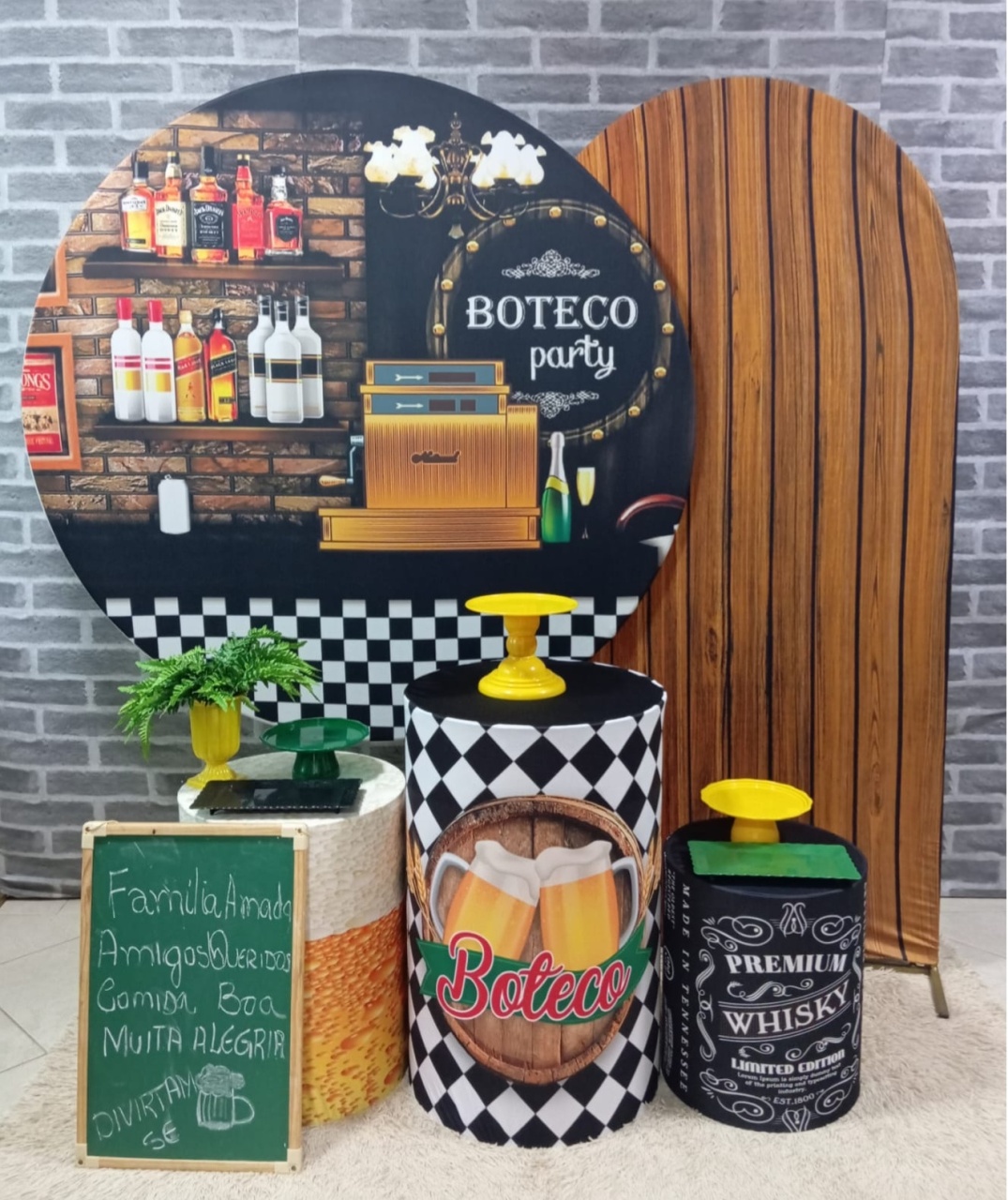 Boteco Party+Painel Extra - MadriPegueMonte