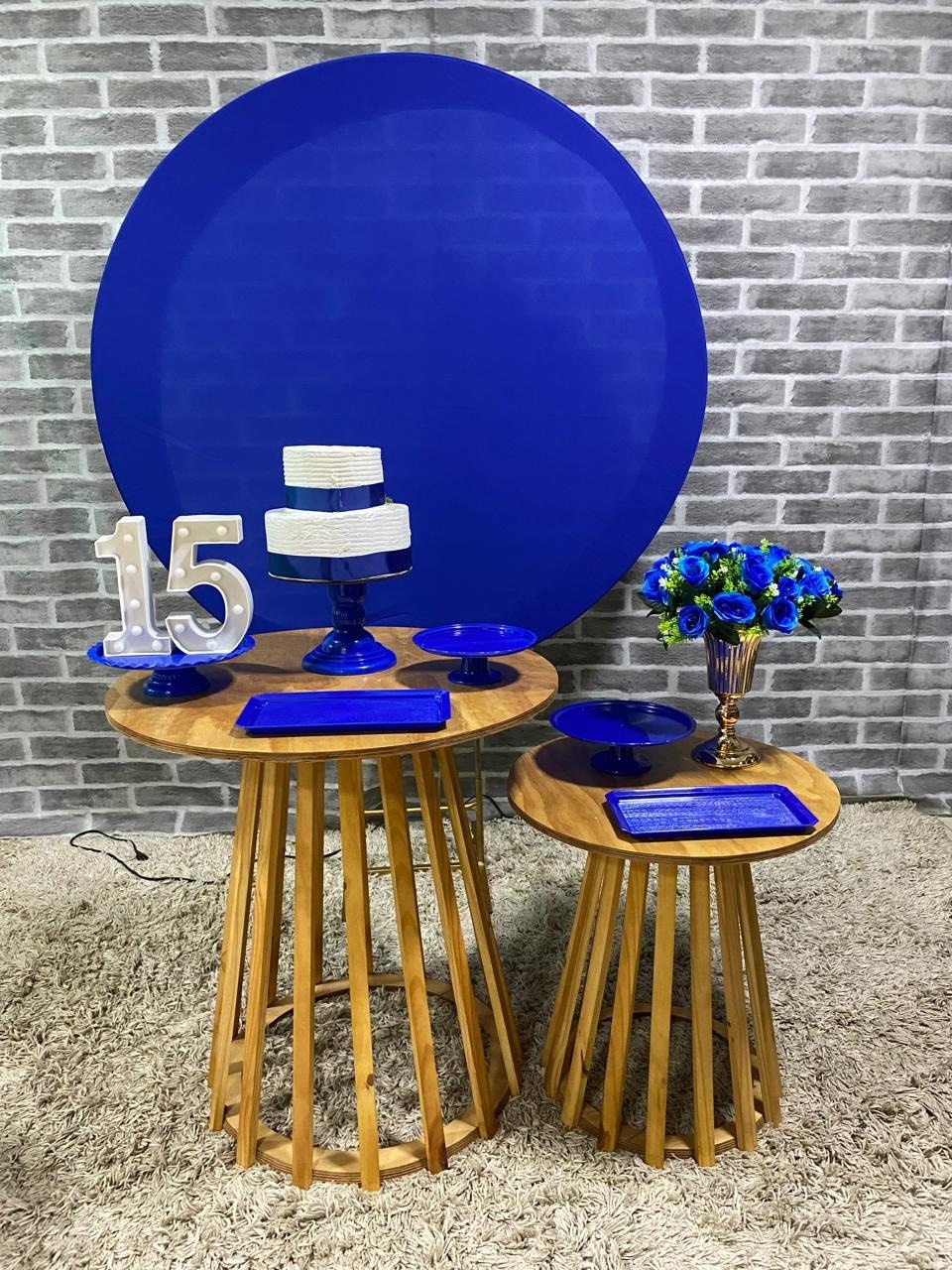 15 Anos - Azul - MadriPegueMonte