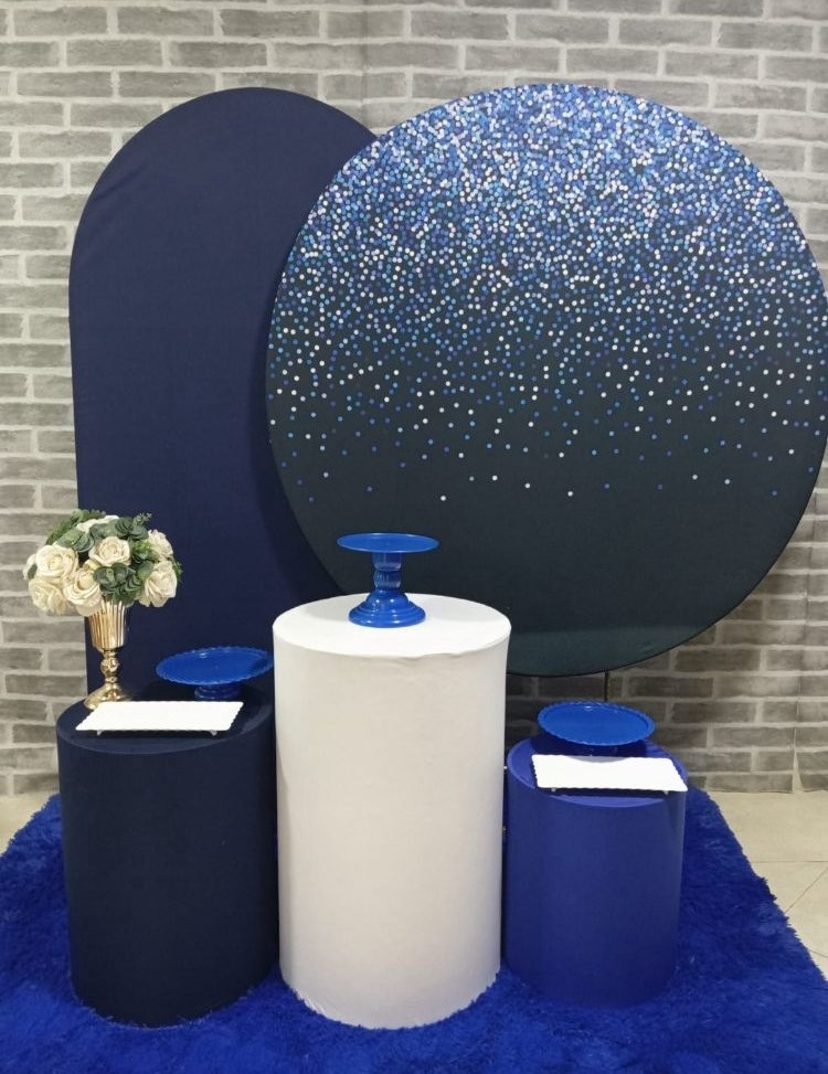 Romano Azul Marinho+Redondo Glitter - MadriPegueMonte