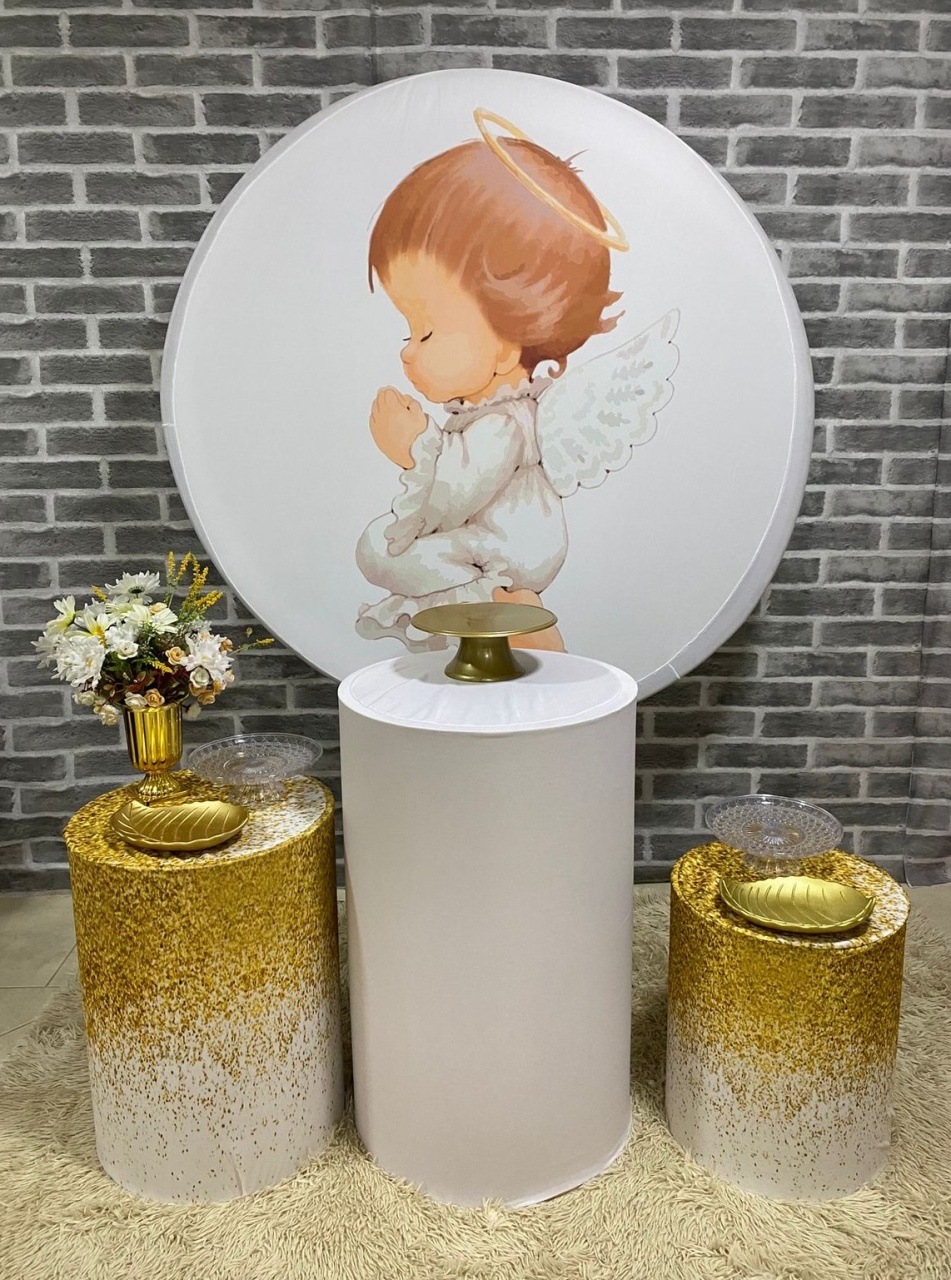Anjinho+Capas Glitter - MadriPegueMonte