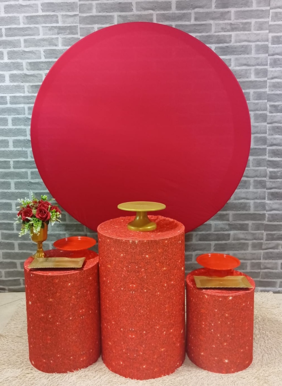 Vermelho+Capas Glitter - MadriPegueMonte