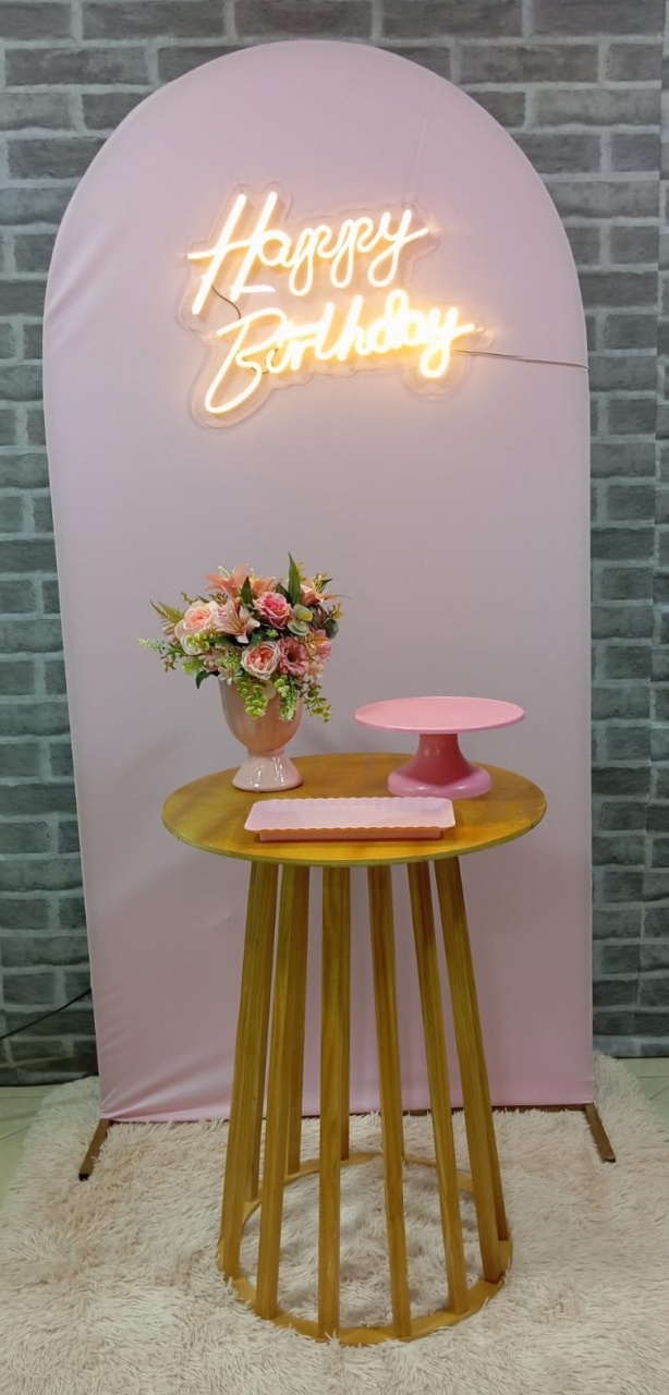 Rosa Bebê+Led - MadriPegueMonte