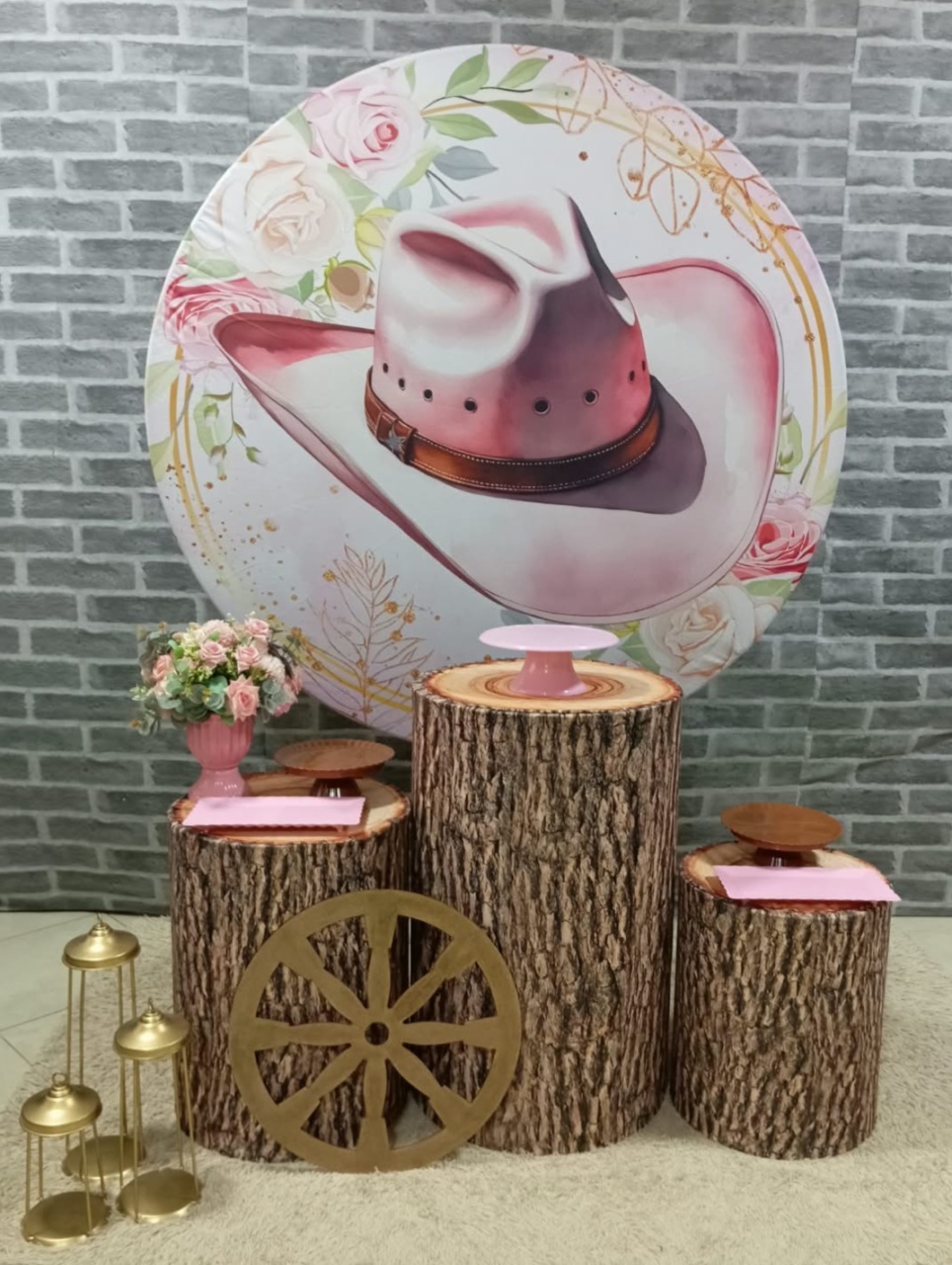 Cowgirl+Troncos - MadriPegueMonte